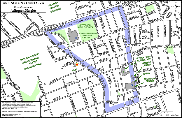 Arlington Heights Static Map