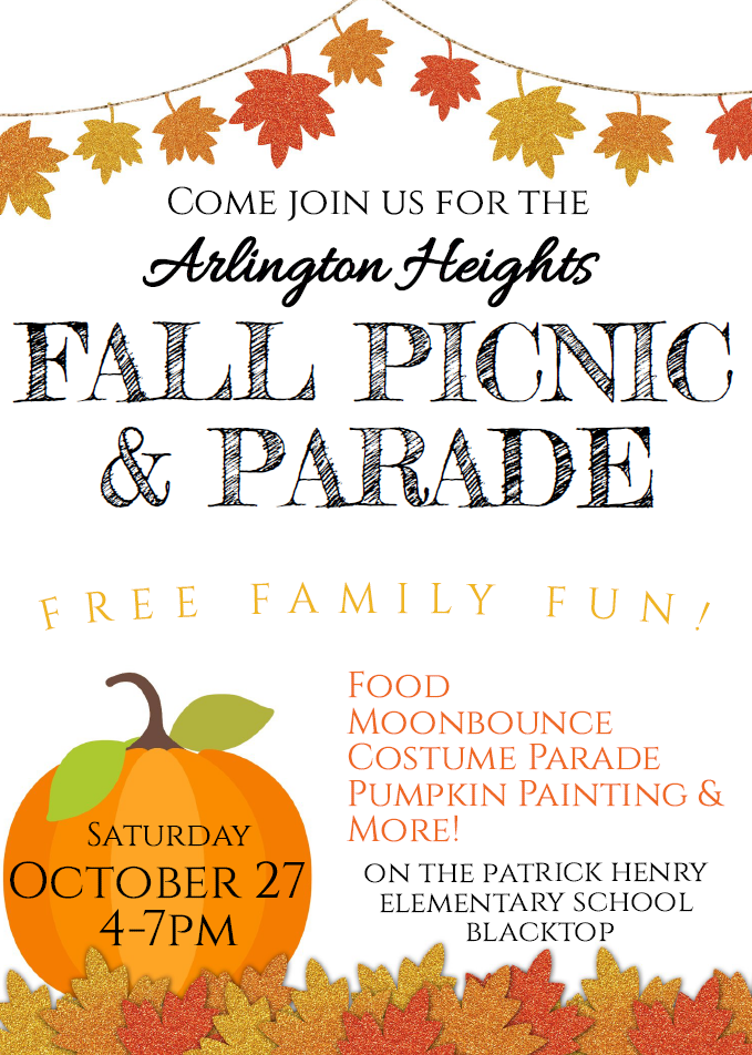 Arlington Heights Fall Picnic 2018